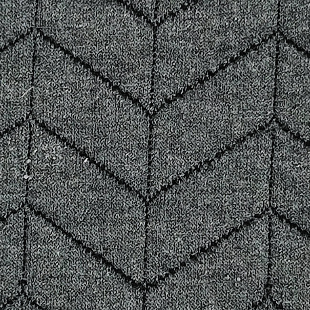 1.Grey-2.Ivory-3.Black-Swatch - Jacquard T/R/S Knit - FAB 1252