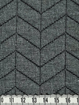 Jacquard T/R/S Knit | FAB1252 | 1.Grey, 2.Ivory, 3.Black by Fabricis.com #