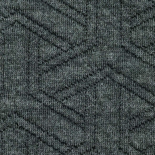 Jacquard T/R/S Knit | FAB1253 | 1.Charcoal, 2.Grey, 3.Ivory, 4.Black by Fabricis.com #