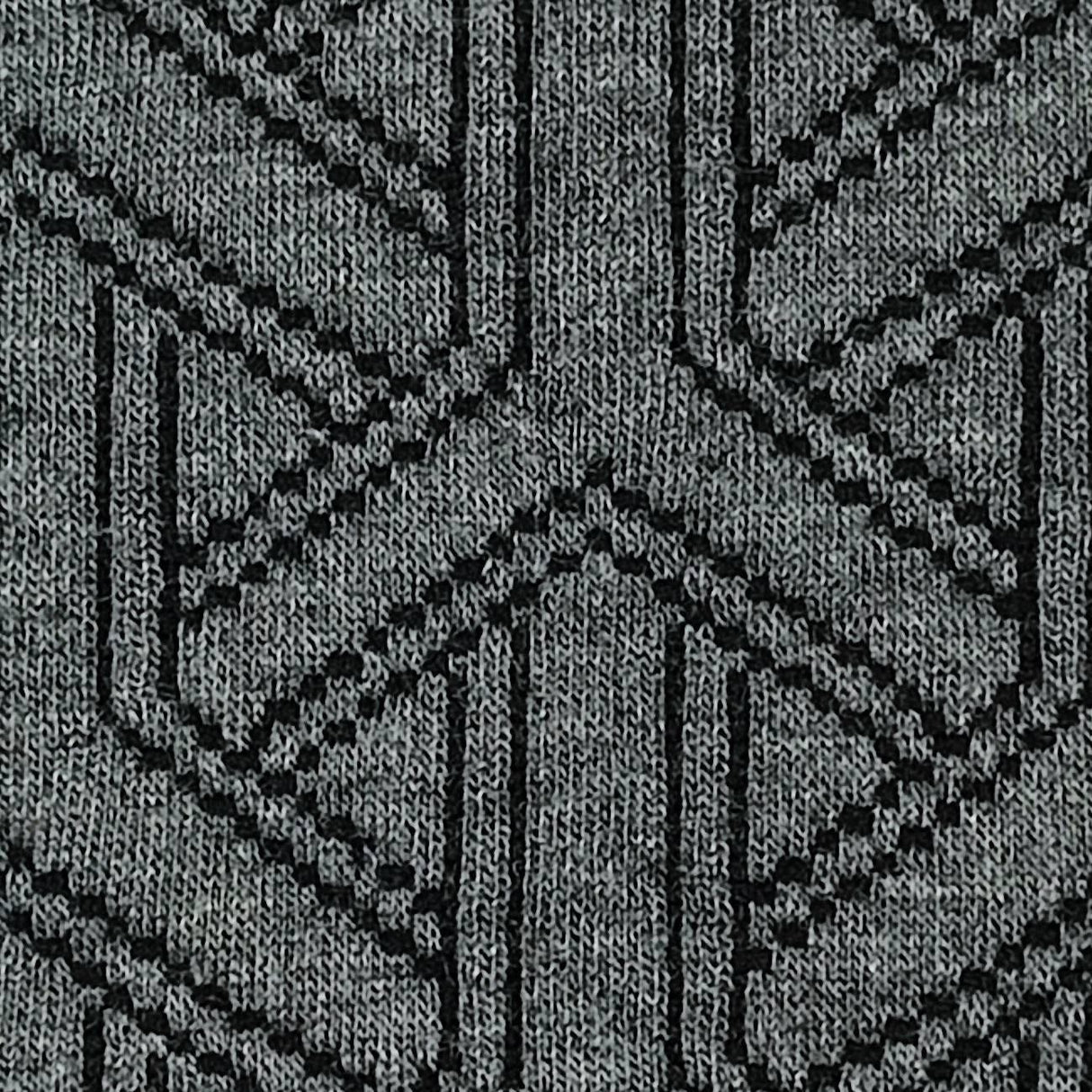 Jacquard T/R/S Knit | FAB1253 | 1.Charcoal, 2.Grey, 3.Ivory, 4.Black by Fabricis.com #