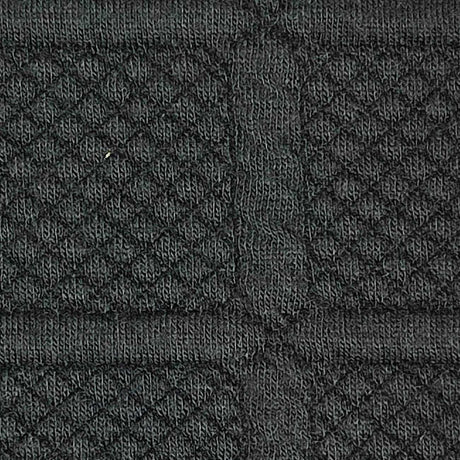 Window Jacquard T/R/S Knit | FAB1255 | 1.Grey, 2.Black by Fabricis.com #