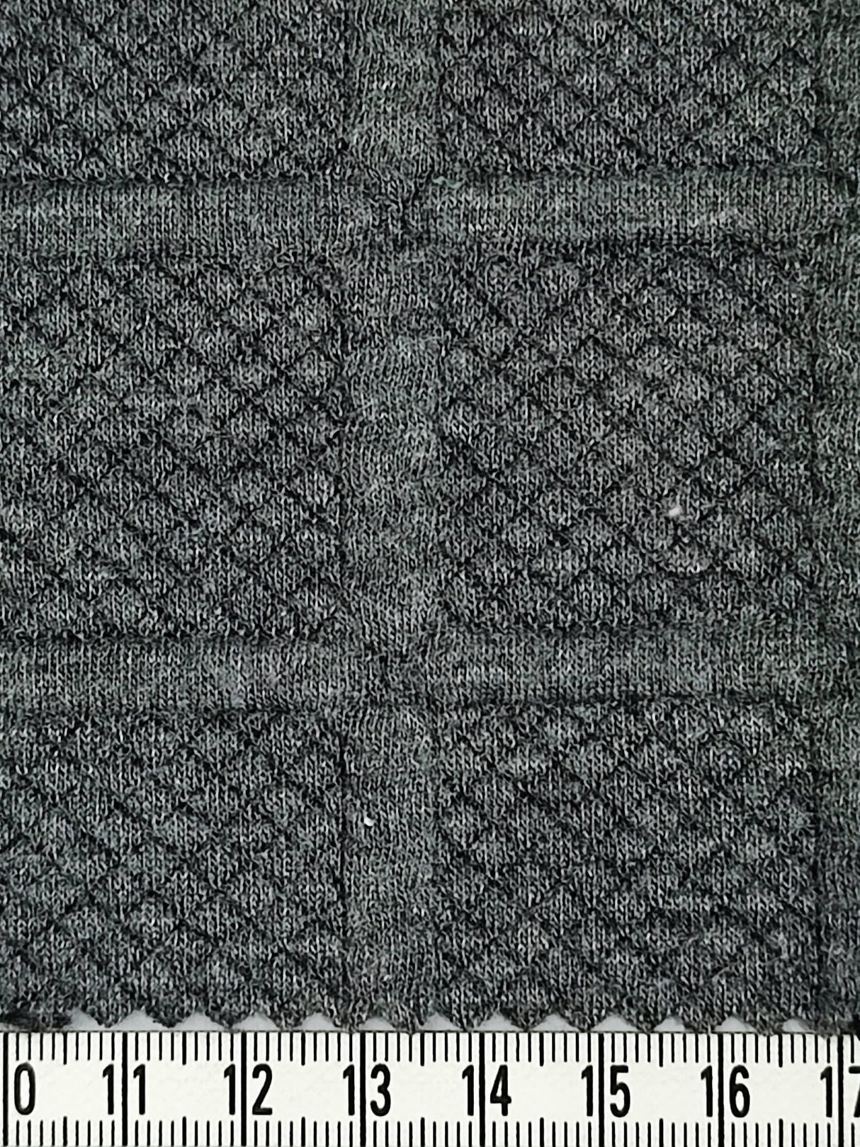 Window Jacquard T/R/S Knit | FAB1255 | 1.Grey, 2.Black by Fabricis.com #