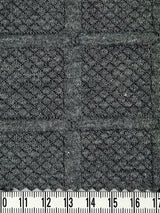 Window Jacquard T/R/S Knit | FAB1255 | 1.Grey, 2.Black by Fabricis.com #