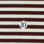 17mm Stripe C/T/S Knit-Brown