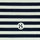 15mm Stripe C/T/S Knit-Navy