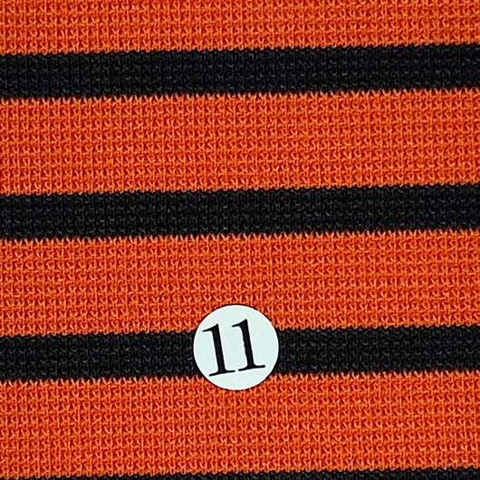 10mm Stripe T/R/S Knit-Red