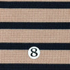 10mm Stripe T/R/S Knit-Pink