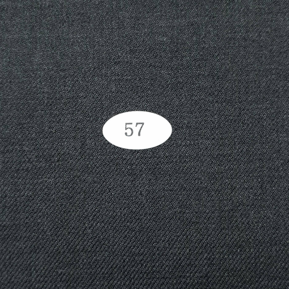 1.Brown (203)-2.WIne (C2)-3.Almost Black Green (32)-4.Navy (91)-5.Black (L1) - Bally Poly Wool Rayon Woven Fabric - FAB 1262