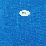 Linen Cotton BioWashing Woven Fabric-Blue