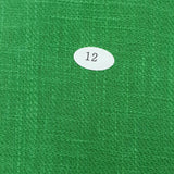 Linen Cotton BioWashing Woven Fabric-Pine Green