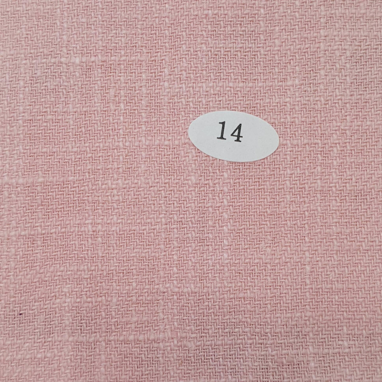 Linen Cotton BioWashing Woven Fabric-Pink