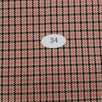 Poly Rayon Check Woven Fabric | FAB1274 | 1.Orange/Black, 2.Blue/Black, 3.Yellow/Black, 4.Pink/black, 5.Red/Black, 6.Brown/Black, 7.Dark Beige/Black, 8.Green/Black, 9.Teal/Black, 10.Black by Fabricis.com #