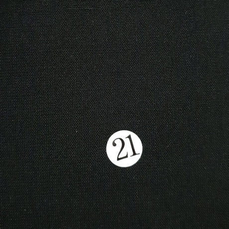 T/R Lila Sharif Woven Fabric-Black