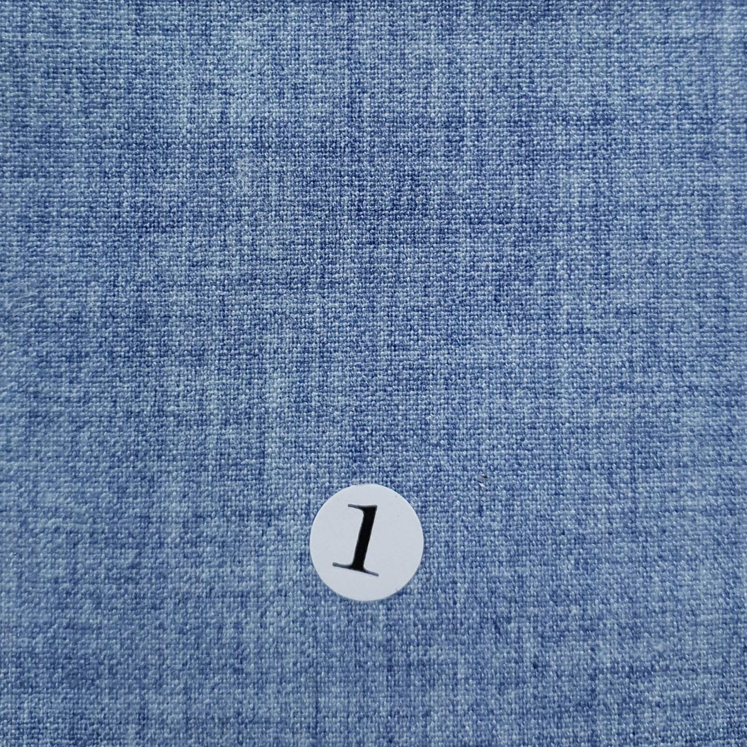 1.Blue-2.Grey-3.Black Melange-4.Brown Melange-5.Beige Melange - T/R Tommy Woven Fabric - FAB 1278