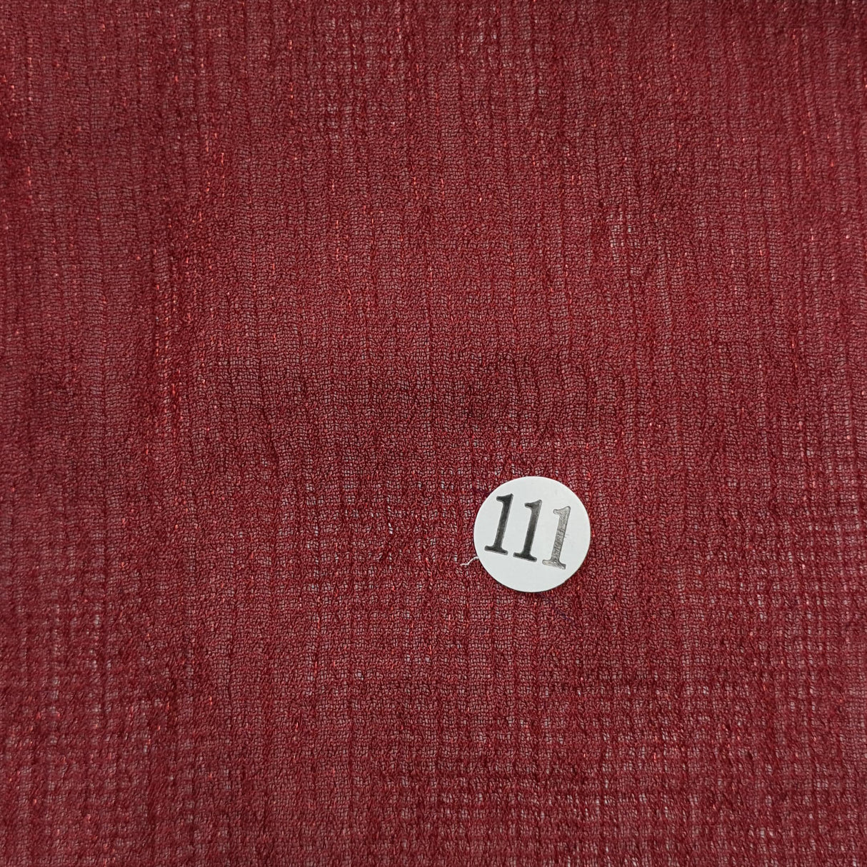 Jewelry Polyester Fabric-Burgundy