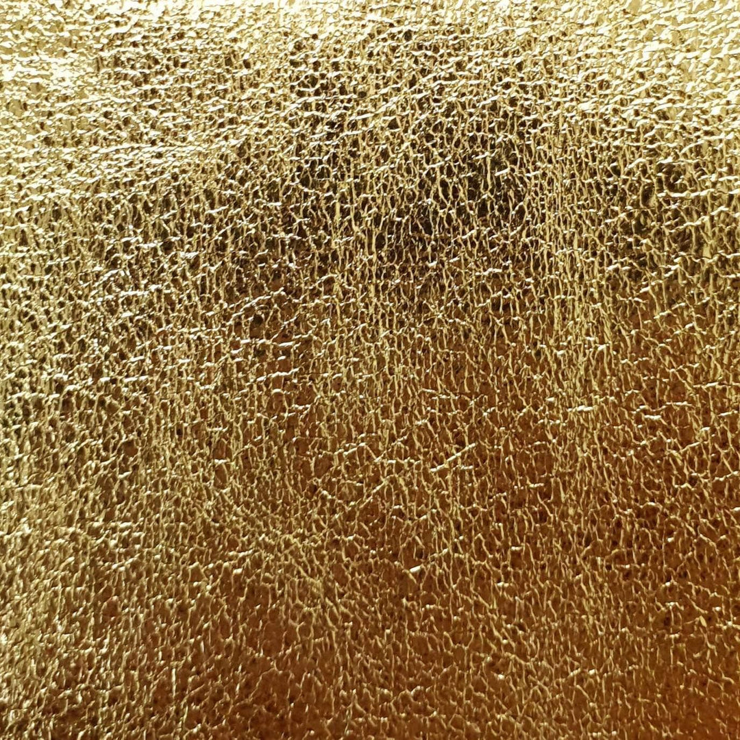 1.Gold-2.Silver-3.Light Gold-4.Grey Silver-5.Brown Gold - Luxury Foil PU Fabric - FAB 1290