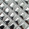 Three Layer Ultrasound PU Fabric | FAB1292 | 1.Gold, 2.Silver, 3.Silver Grey, 4.Matt Black by Fabricis.com #