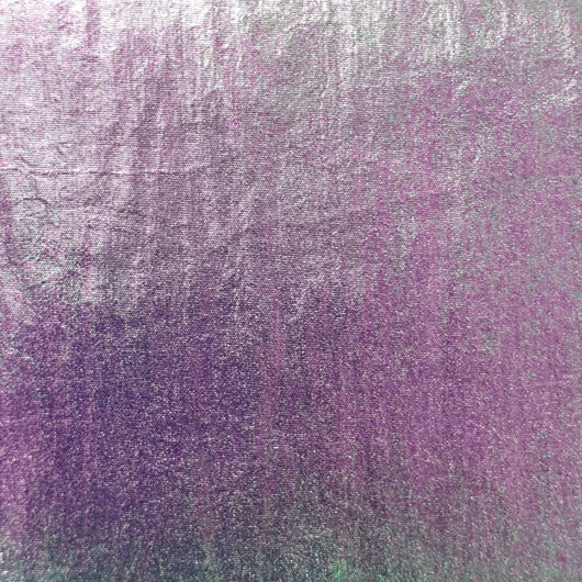 Hologram PU Nylon Fabric-Purple