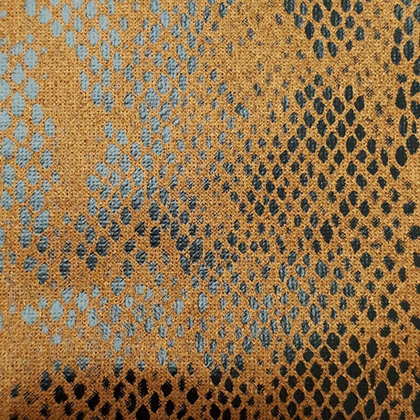 Snake Suede PU Polyester Fabric | FAB1295 | 1.Ivory Black, 2.Beige Black, 3.Brown Black, 4.Khaki Black, 5.Brown Black, 6.Brown Black, 7.Brown Black, 8.Brown Black, 9.Black by Fabricis.com #