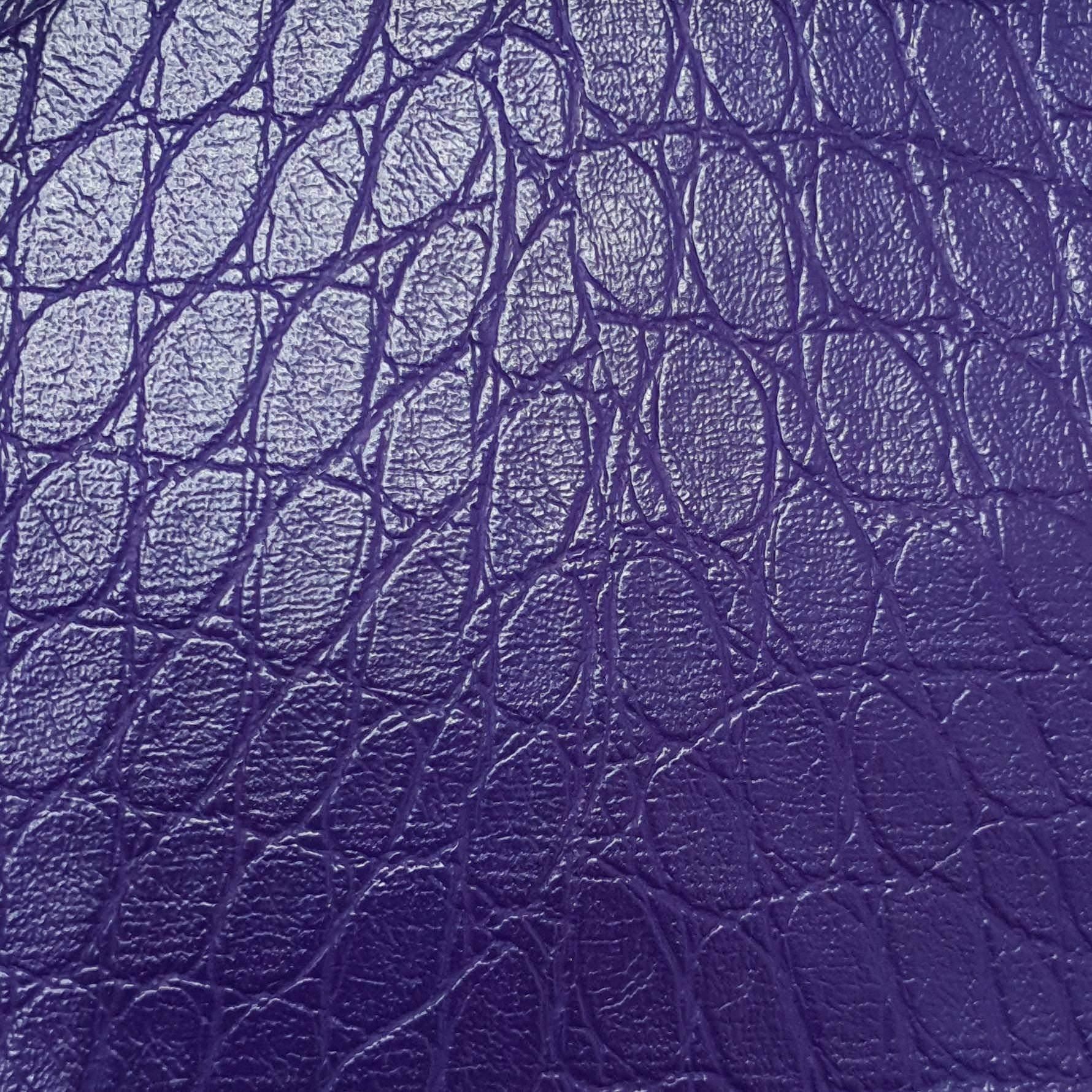 1.Dark Slate Blue-2.Sepia-3.Green-4.Pink-5.Red - Fake Crocodile Skin PU Fabric - FAB 1298