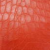 Fake Crocodile Skin PU Fabric | FAB1298 | 1.Dark Slate Blue, 2.Sepia, 3.Green, 4.Pink, 5.Red, 6.Purple, 7.Orange, 8.Black by Fabricis.com #