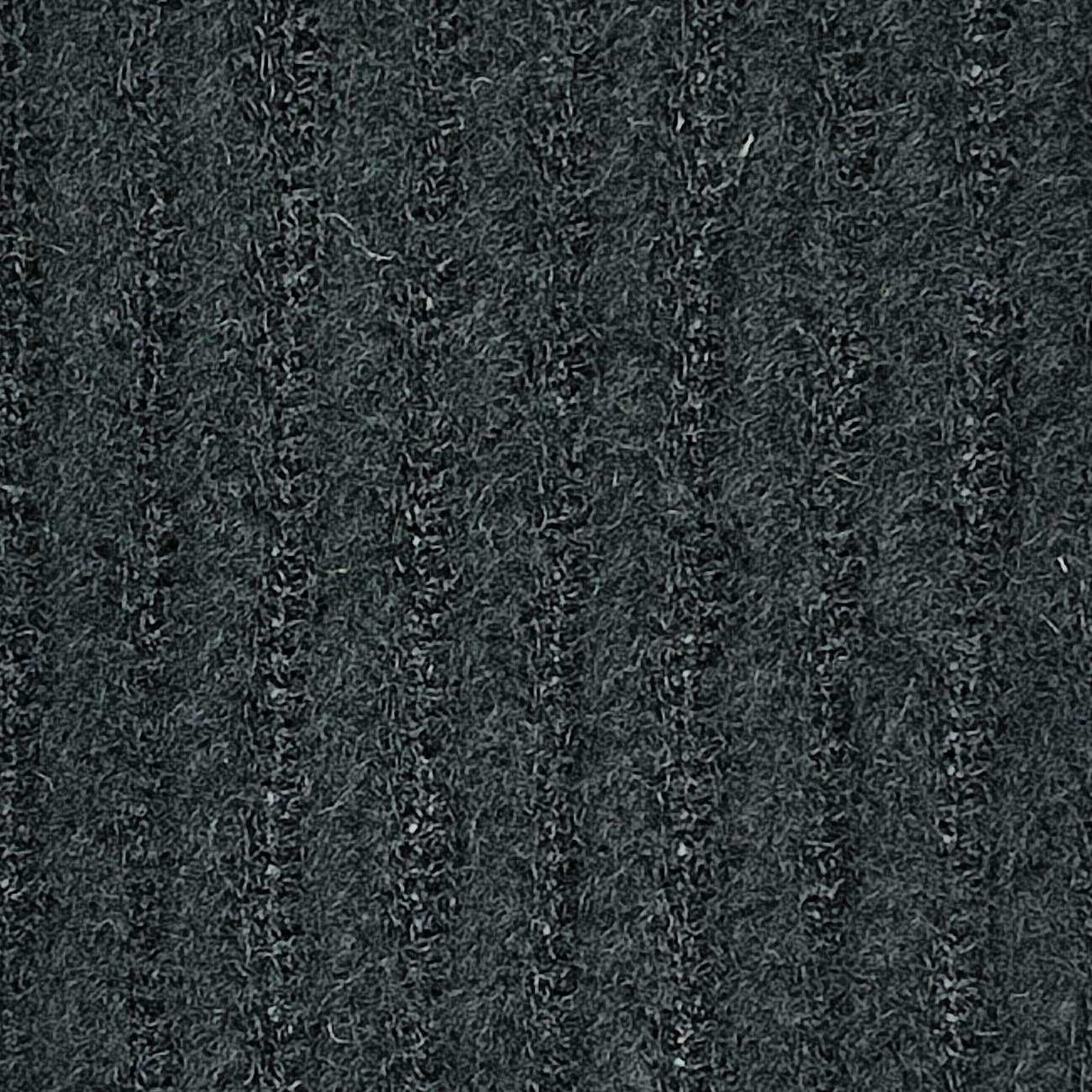 Rib Brush Polyester Spandex Knit-Black