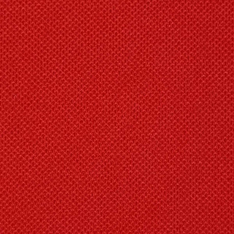 Pique Polyester Spandex Knit-Red