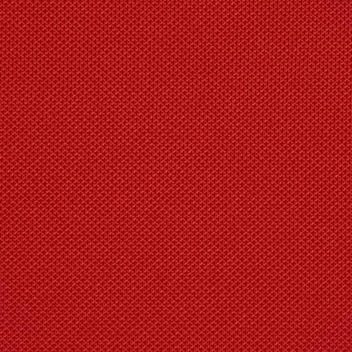 Pique Polyester Spandex Knit-Red