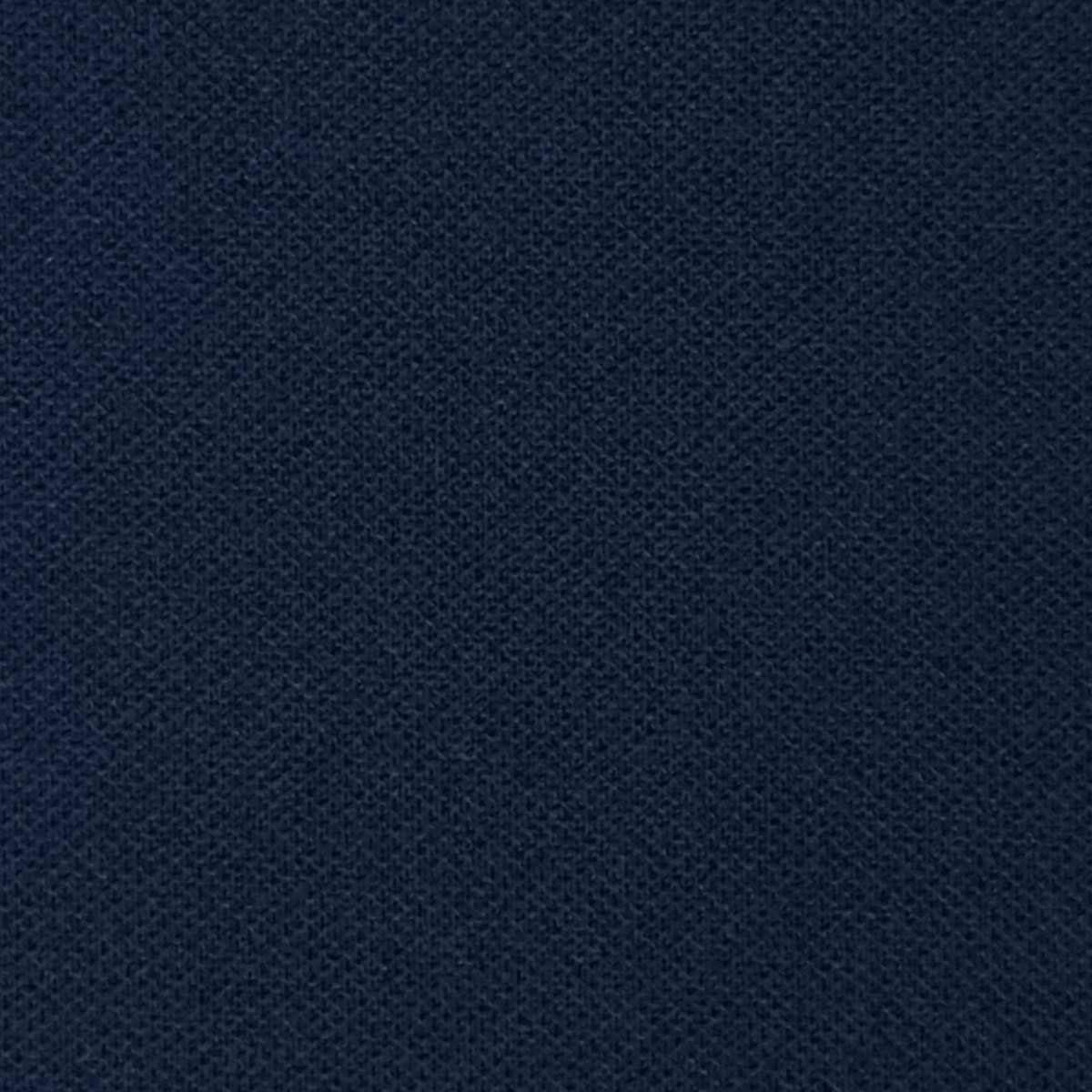 Pique Polyester Spandex Knit-Navy