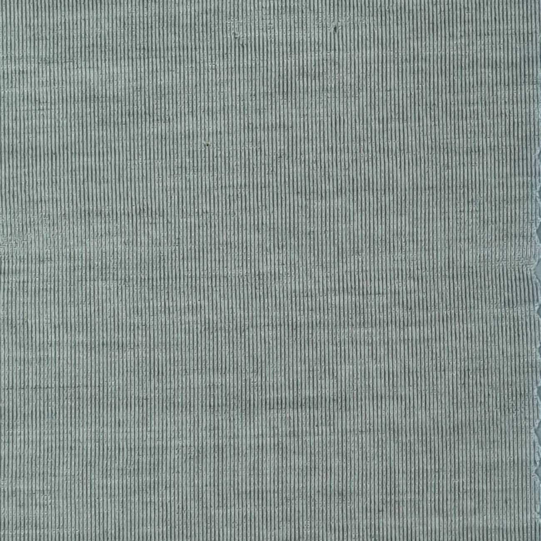 1.Star Dust-2.Grey Blue-3.Pale Cerulean-4.Venice Blue-5.Catalina Blue - Melange Polyester Spandex Knit - FAB 1387