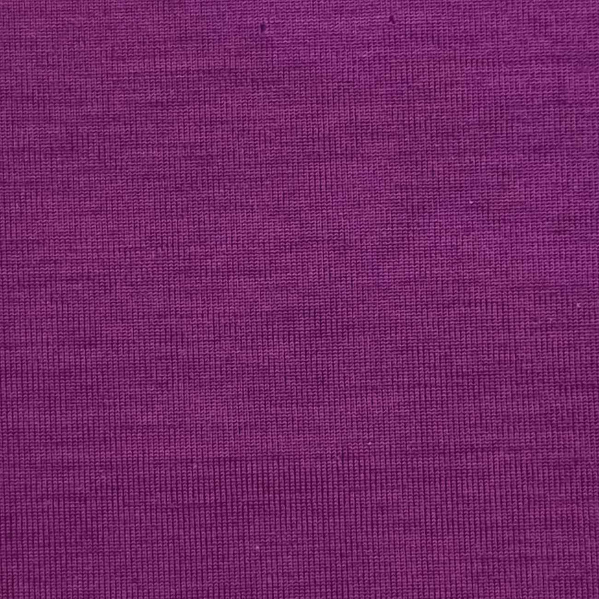 Melange Polyester Spandex Knit-Palatinate Purple