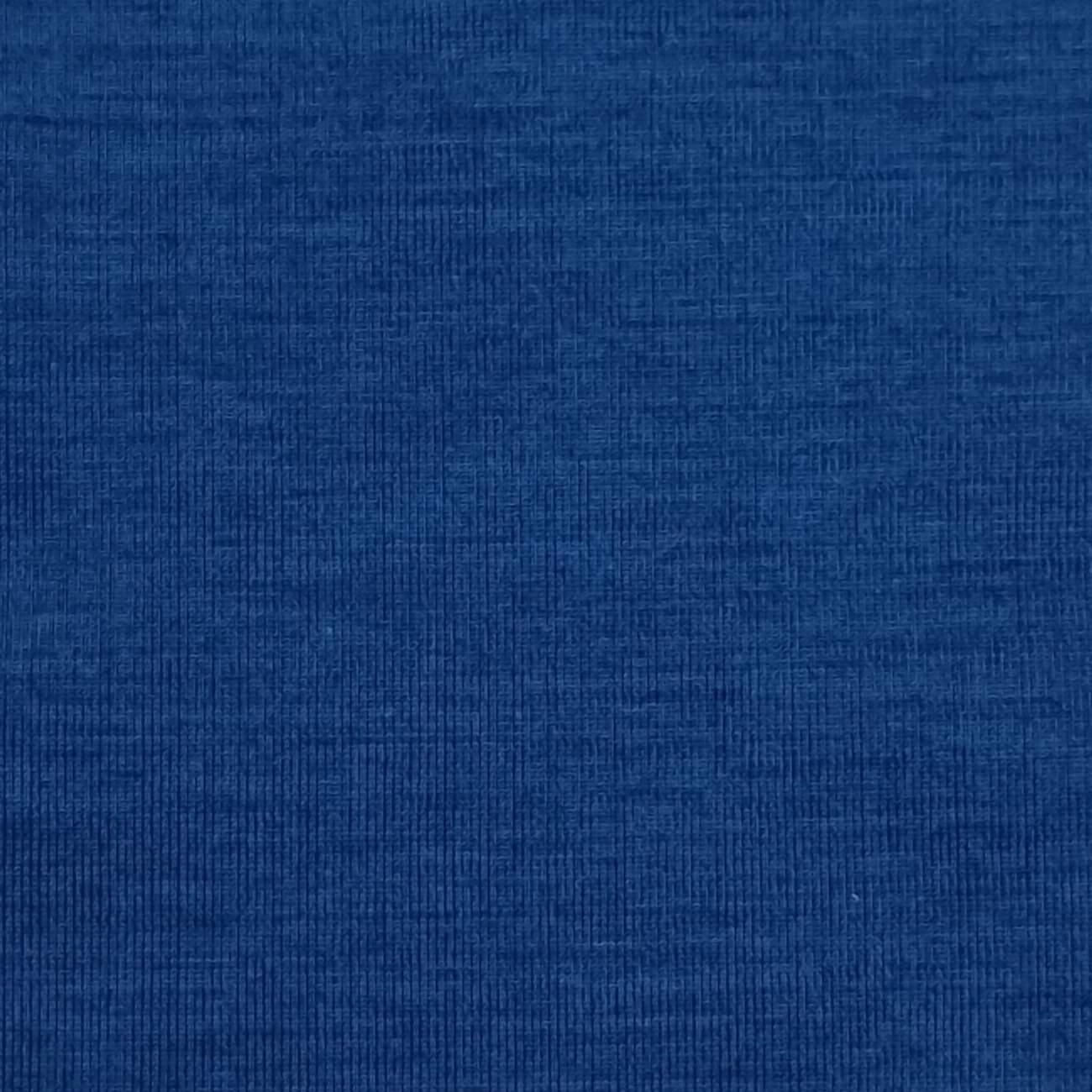 Melange Polyester Spandex Knit - FAB 1387 - 6.Regal Blue