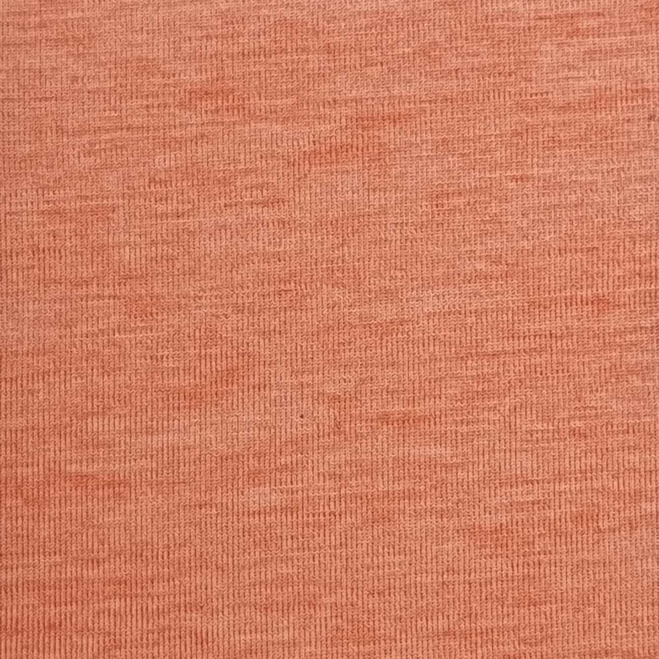 Melange Polyester Spandex Knit - FAB 1387 - 7.Burning Sand