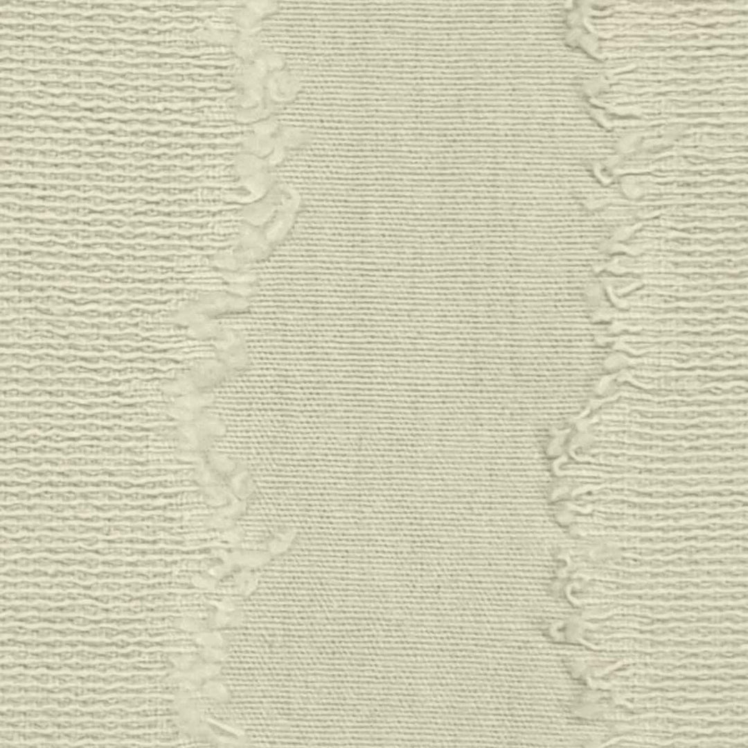 1.Beige-2.Blue-3.Ivory-4.Yellow-5.Green - Stripe Jacquard Linen Cotton Woven Fabric - FAB 1400