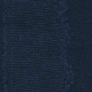 Stripe Jacquard Linen Cotton Woven Fabric-Navy