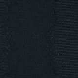 Stripe Jacquard Linen Cotton Woven Fabric-Black