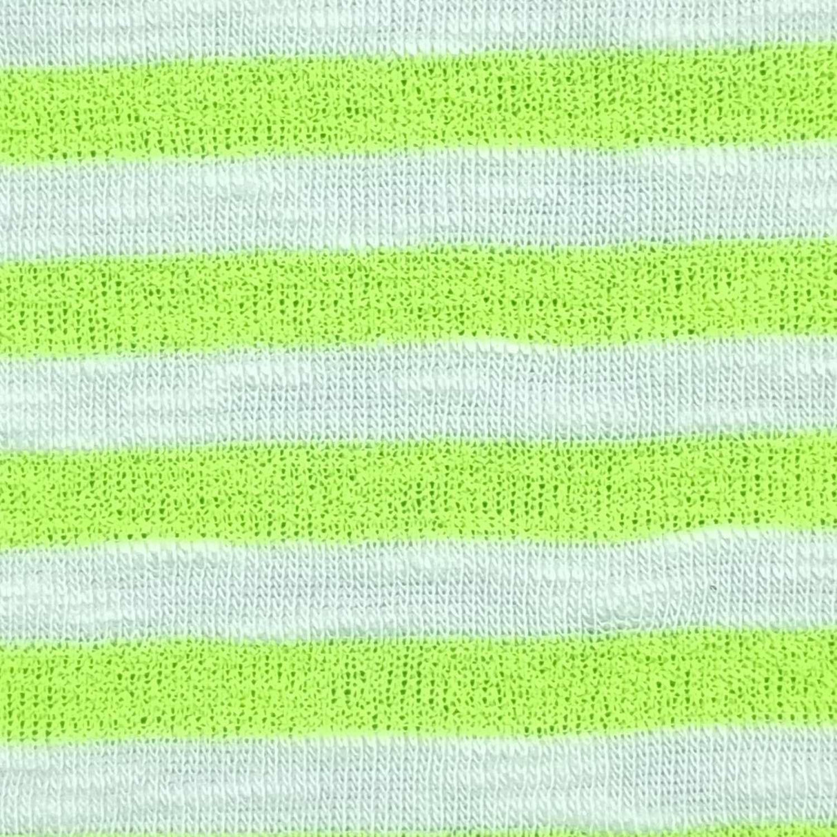 24mm T/R Stripe Knit Fabric-Lime