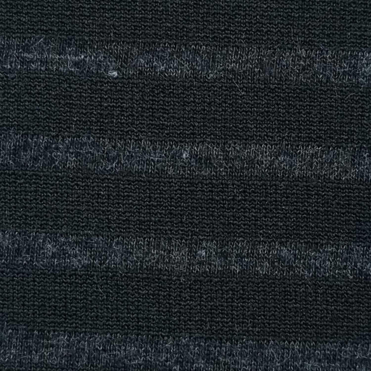 19mm Ponte Roma Stripe Polyester Acrylic Spandex Knit Fabric-Black