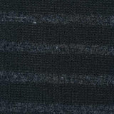 19mm Ponte Roma Stripe Polyester Acrylic Spandex Knit Fabric-Black