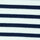 20mm Ponte Roma Stripe Polyester Acrylic Spandex Knit Fabric-Navy