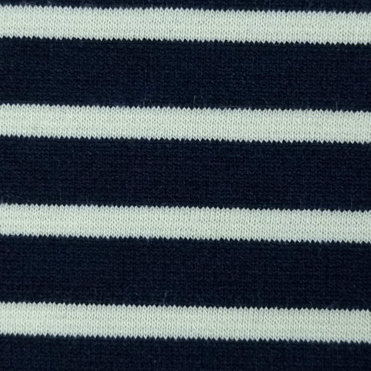 8mm Ponte Roma Stripe Polyester Acrylic Spandex Knit Fabric | FAB1405 | 1.Navy, 2.Black, 3.Navy, 4.Black, 5.N/A, 6.Olive, 7.Green, 8.Green, 9.Navy, 10.Black by Fabricis.com #