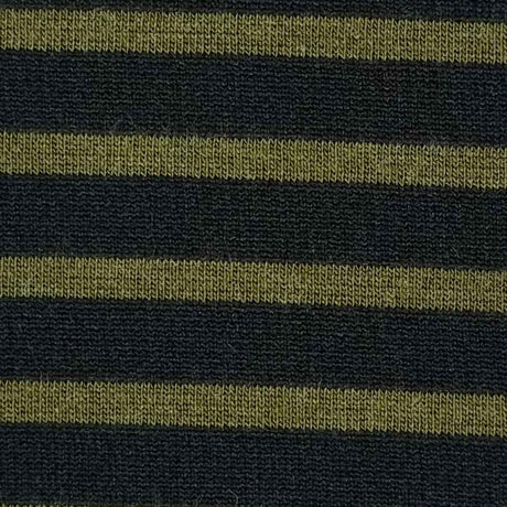 8mm Ponte Roma Stripe Polyester Acrylic Spandex Knit Fabric | FAB1405 | 1.Navy, 2.Black, 3.Navy, 4.Black, 5.N/A, 6.Olive, 7.Green, 8.Green, 9.Navy, 10.Black by Fabricis.com #