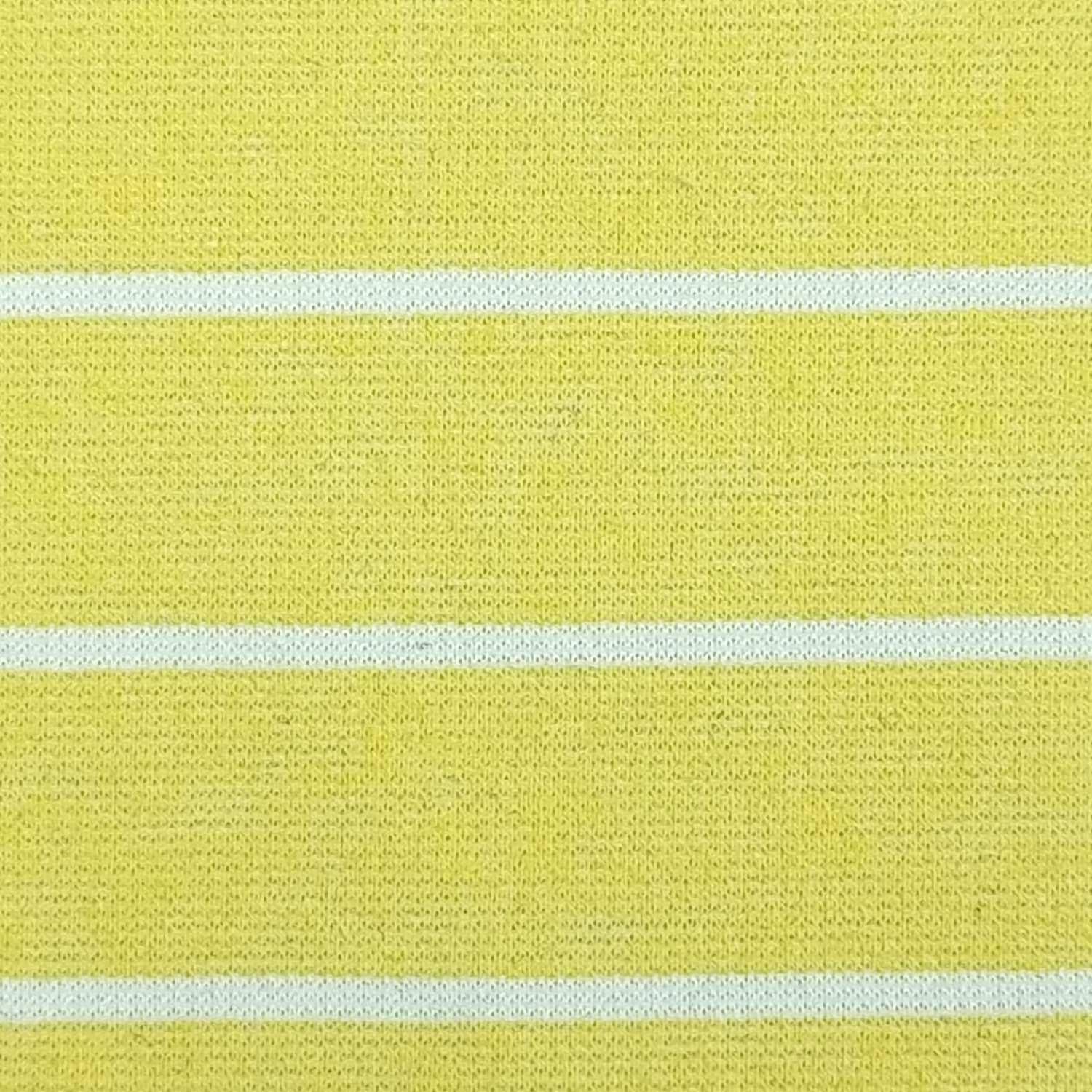 15mm Stripe T/C Spandex Knit Fabric | FAB1406 | 1.Yellow, 2.Lilac, 3.Pink, 4.Rose, 5.Coral, 6.Light Green, 7.Barrel, 8.SkyBlue, 9.Grey, 10.Blue by Fabricis.com #