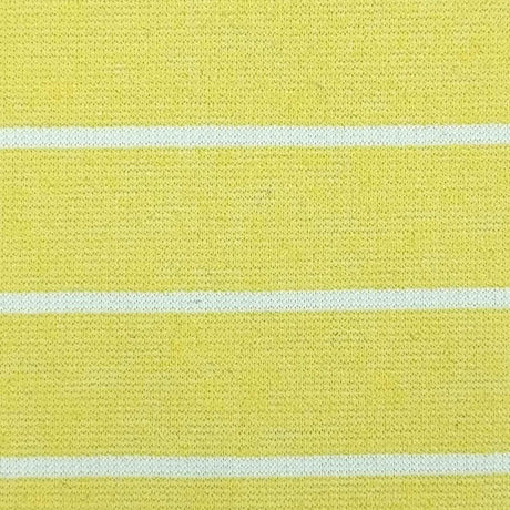 15mm Stripe T/C Spandex Knit Fabric | FAB1406 | 1.Yellow, 2.Lilac, 3.Pink, 4.Rose, 5.Coral, 6.Light Green, 7.Barrel, 8.SkyBlue, 9.Grey, 10.Blue by Fabricis.com #