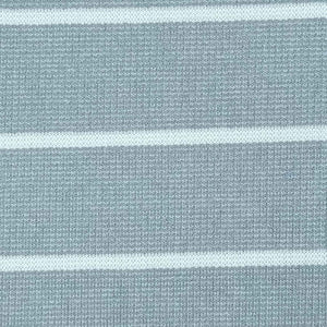 27mm Stripe T/C Spandex Knit Fabric-Grey