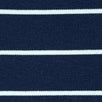 30mm Stripe T/C Spandex Knit Fabric-Navy