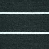 31mm Stripe T/C Spandex Knit Fabric-Black