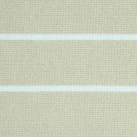 32mm Stripe T/C Spandex Knit Fabric-Vanilla