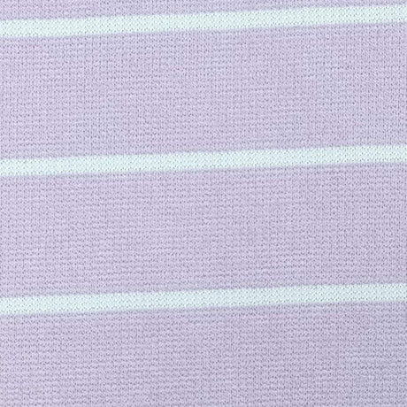 15mm Stripe T/C Spandex Knit Fabric | FAB1406 | 1.Yellow, 2.Lilac, 3.Pink, 4.Rose, 5.Coral, 6.Light Green, 7.Barrel, 8.SkyBlue, 9.Grey, 10.Blue by Fabricis.com #