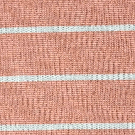 15mm Stripe T/C Spandex Knit Fabric | FAB1406 | 1.Yellow, 2.Lilac, 3.Pink, 4.Rose, 5.Coral, 6.Light Green, 7.Barrel, 8.SkyBlue, 9.Grey, 10.Blue by Fabricis.com #